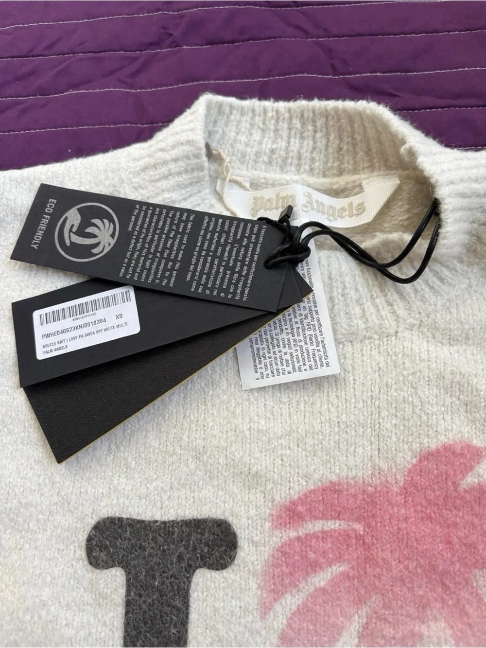 Palm Angels Crewneck Sweater XS